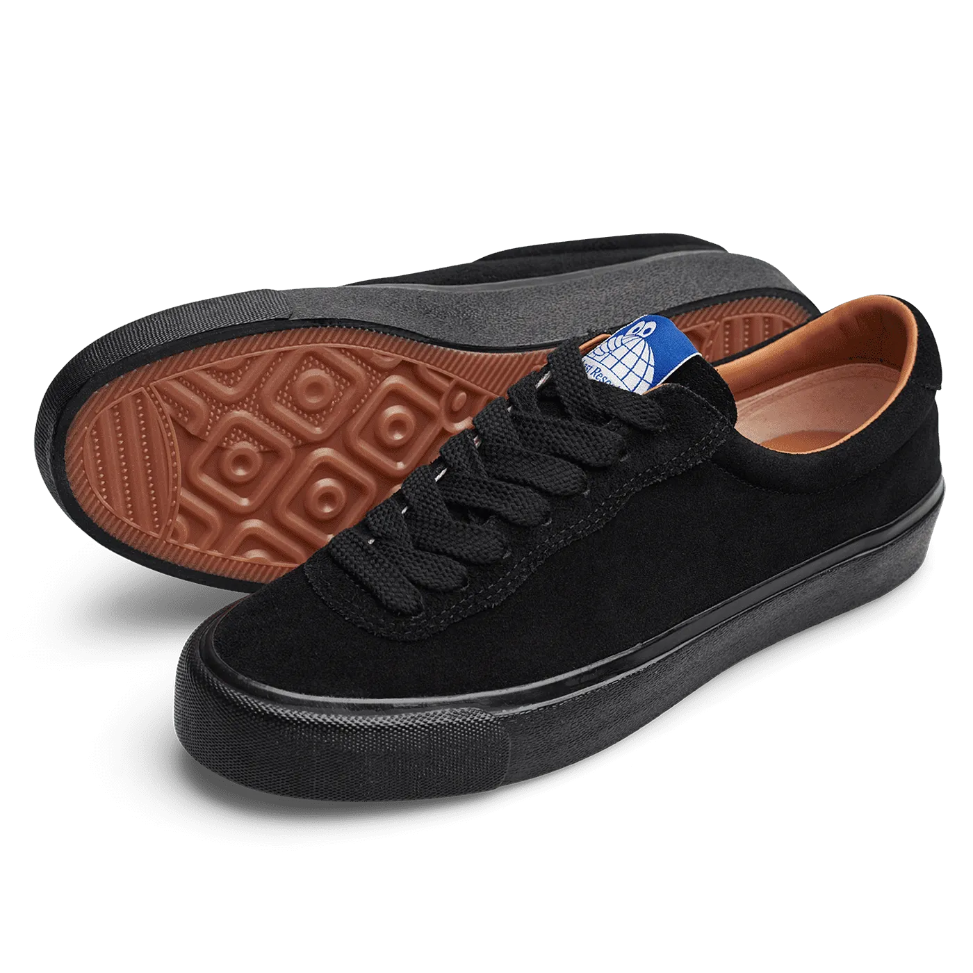 Last Resort AB VM001 Lo Suede Skate Shoe | Black & Black