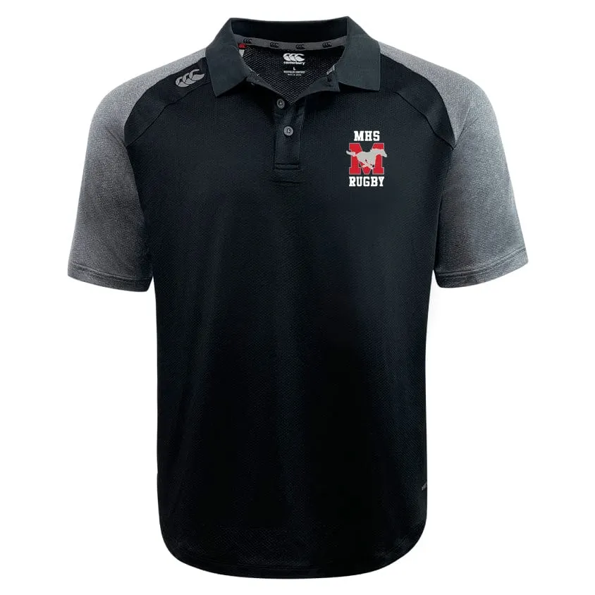 Memorial High School Elite Polo by Canterbury