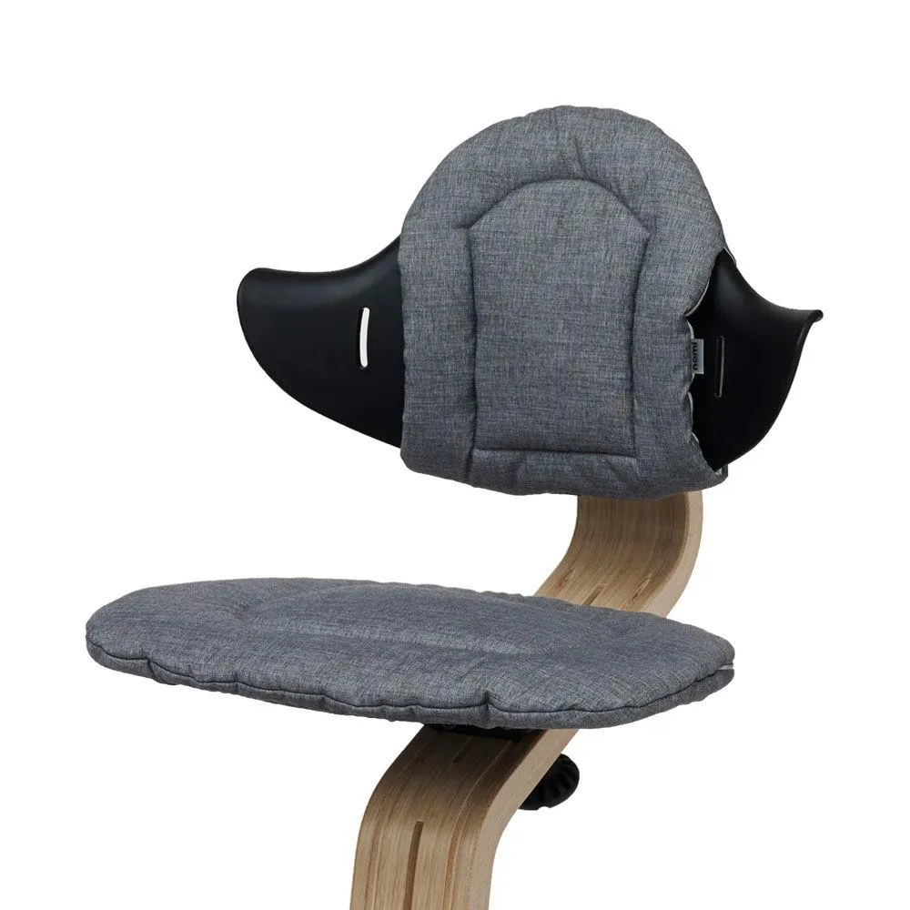 Nomi High Chair Cushion (Dark Grey/Sand)