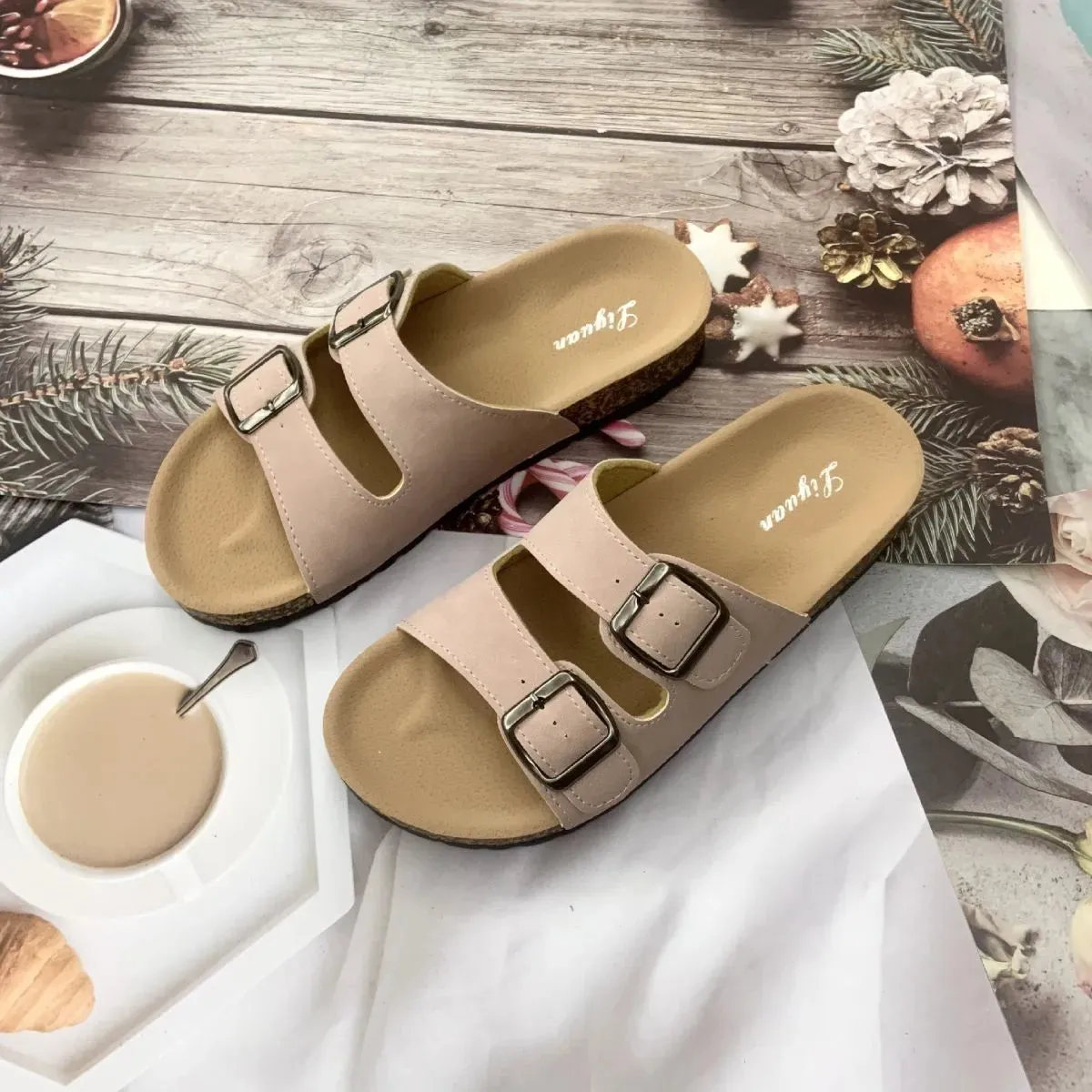 Open Toe Flats Sandals