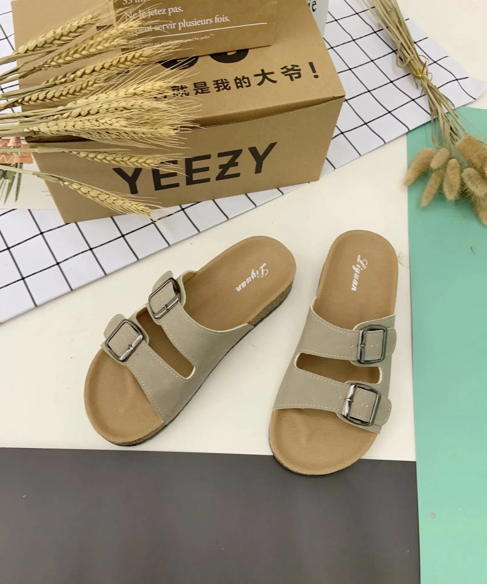 Open Toe Flats Sandals