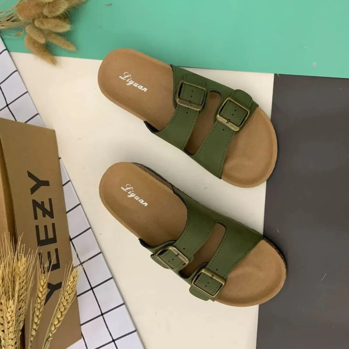 Open Toe Flats Sandals