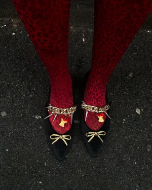 “Poison” ballet flats