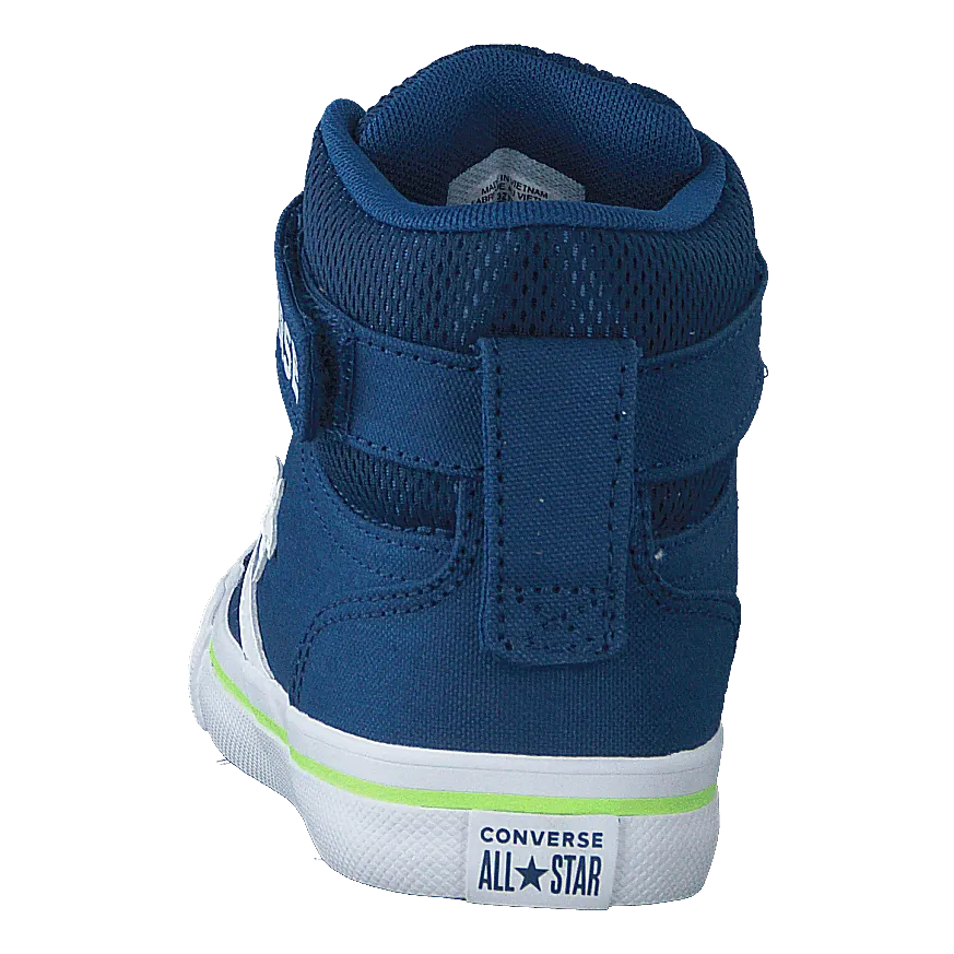Pro Blaze Hi Court Blue/lemongrass