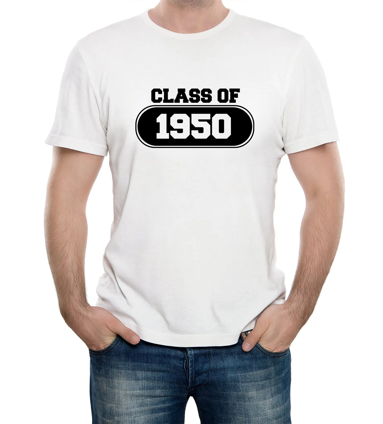 Reality Glitch Class of 1950 College School Graduation  Mens T-Shirt