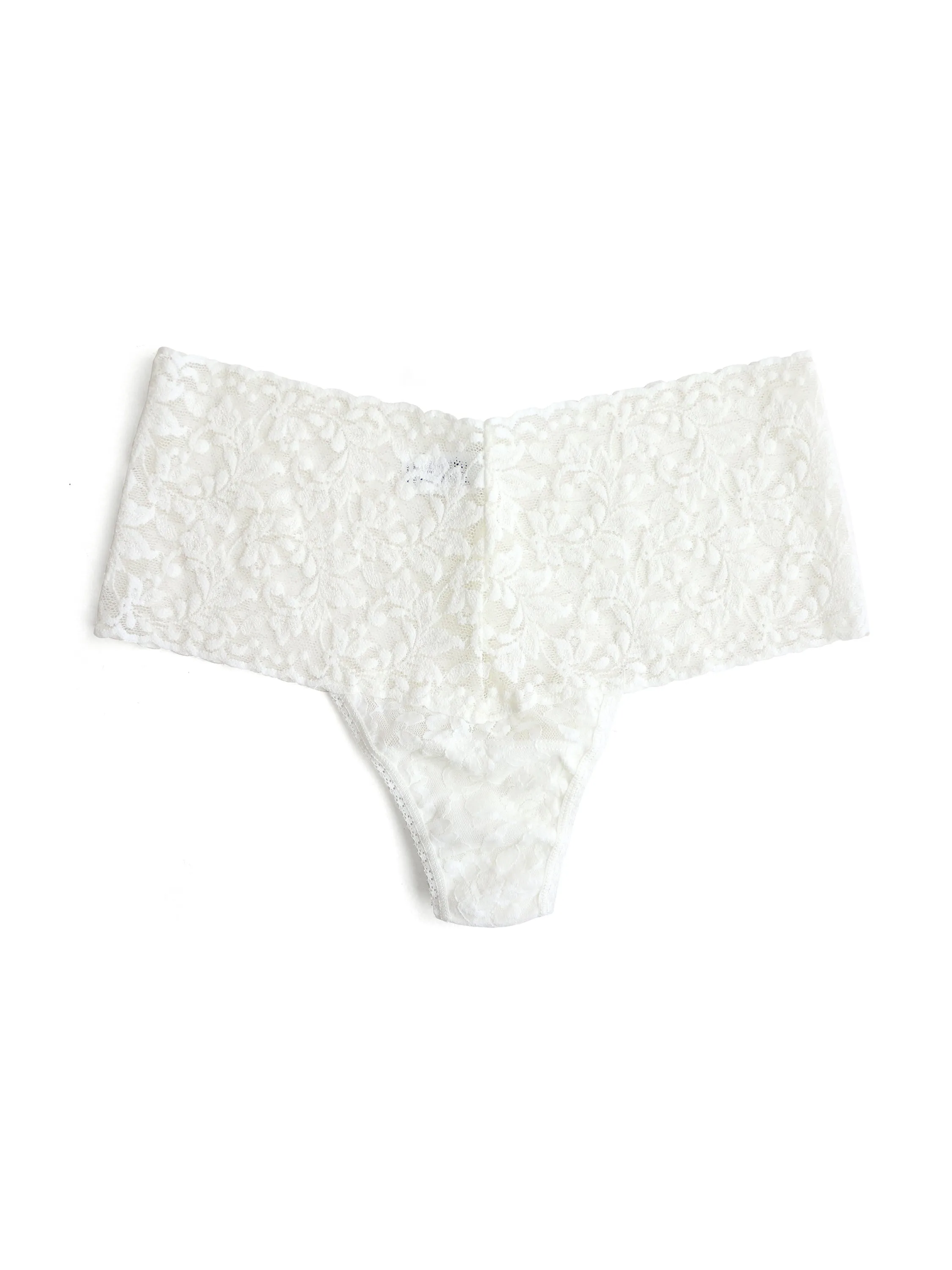 Retro Lace Thong Marshmallow