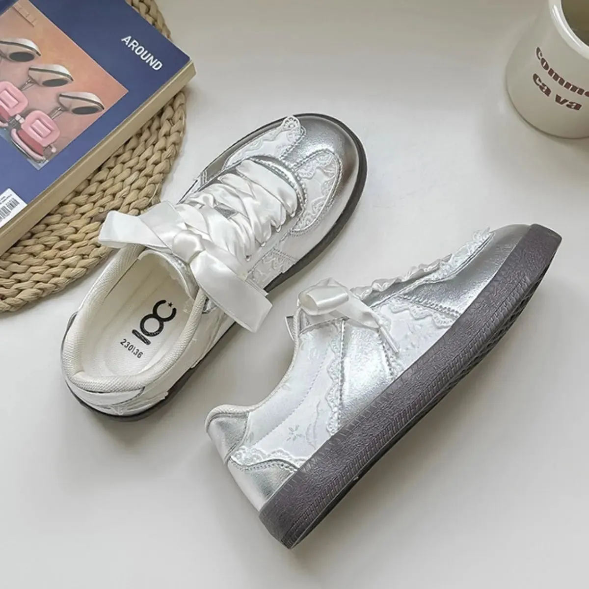 Round Toe Flats Sneakers