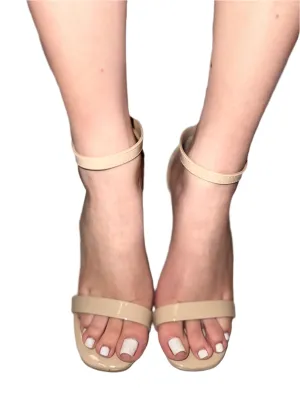SIMPLE STILETTO WITH ADJUSTABLE ANKLE BAND JAIDEN-S