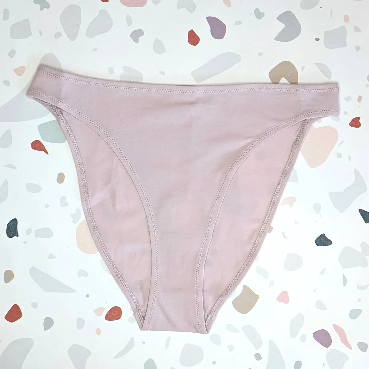 Skin: Galen Organic Cotton High Leg Brief - XL, XXL