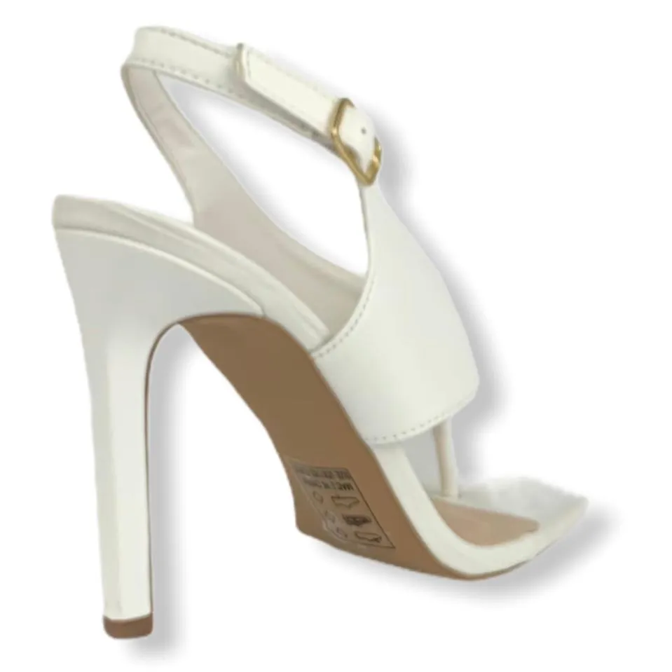 Thong Square Toe Women's High Heel Sandals