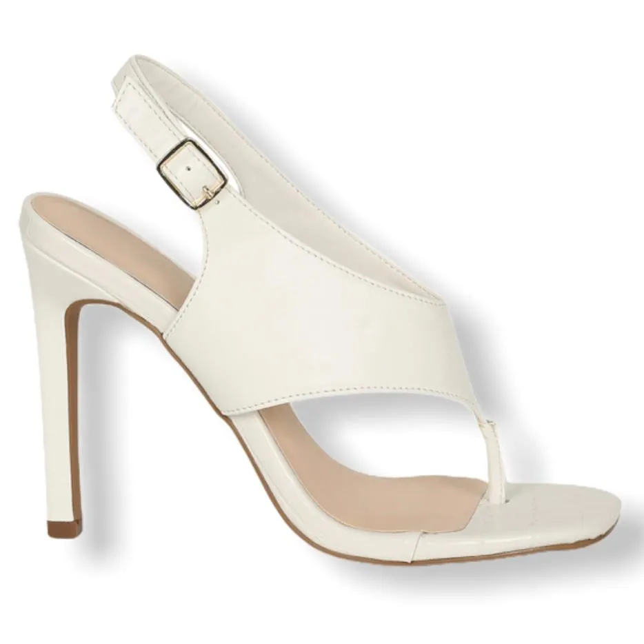 Thong Square Toe Women's High Heel Sandals