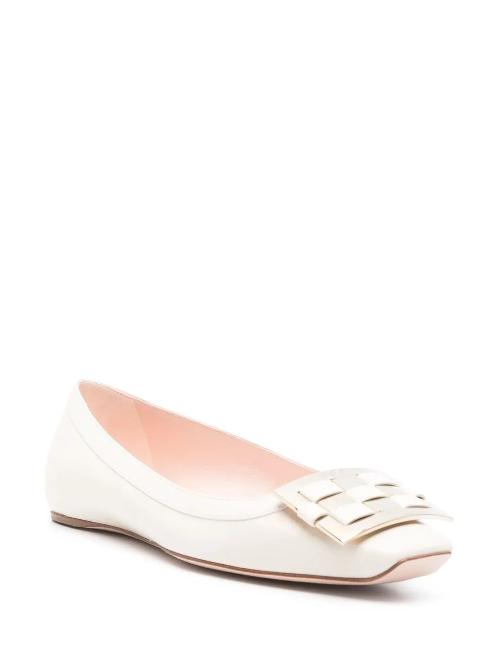 Trompette leather ballet flats