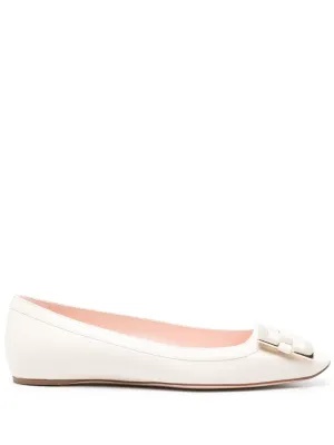 Trompette leather ballet flats