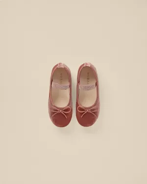 Velvet Ballet Flats | Poppy