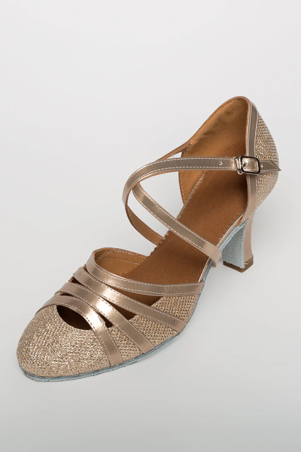 Vintage Style Dance Shoes with Sequins