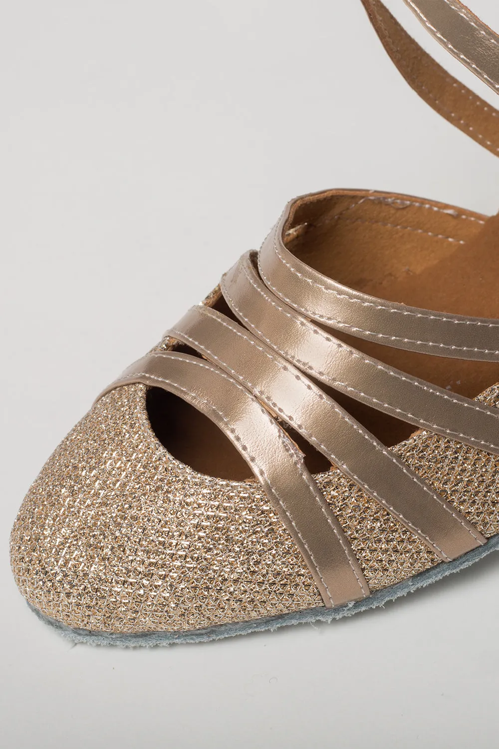 Vintage Style Dance Shoes with Sequins