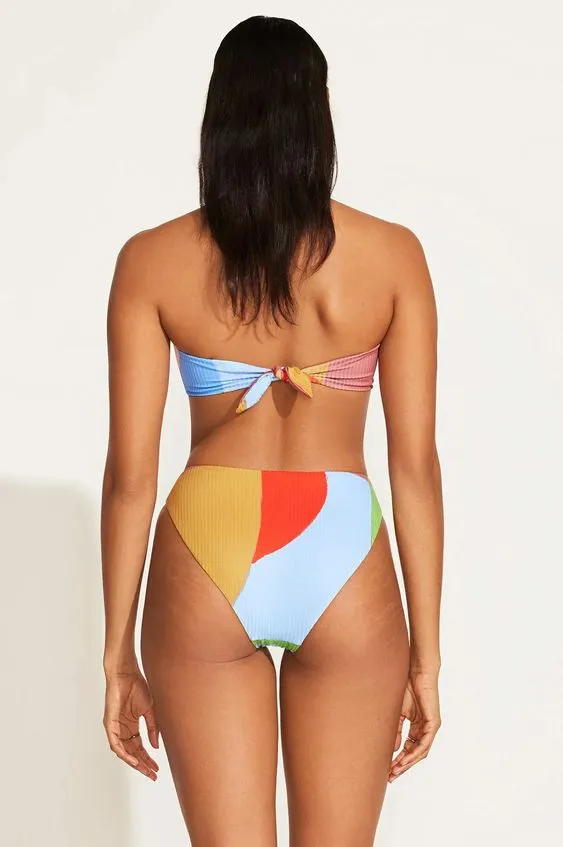 VITAMIN A- WOMEN'S CALI HIGH LEG SWIM BOTTOM