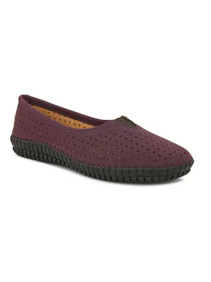 Women Ballerinas Flats With Laser Cuts