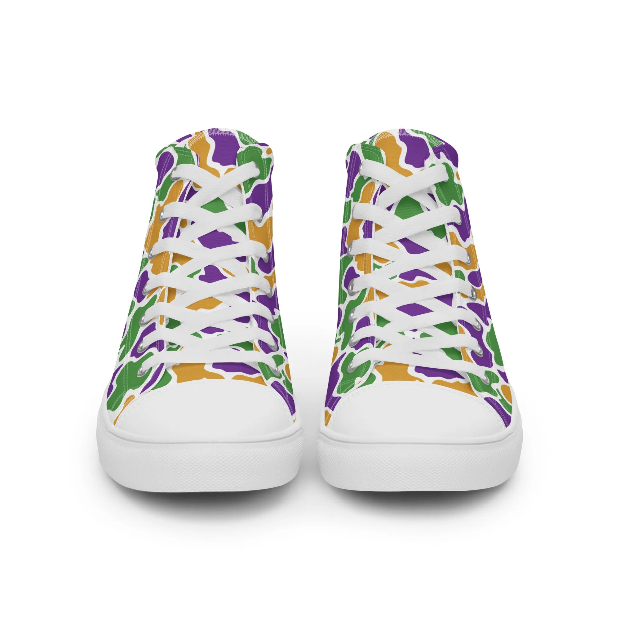Women’s high top canvas shoes